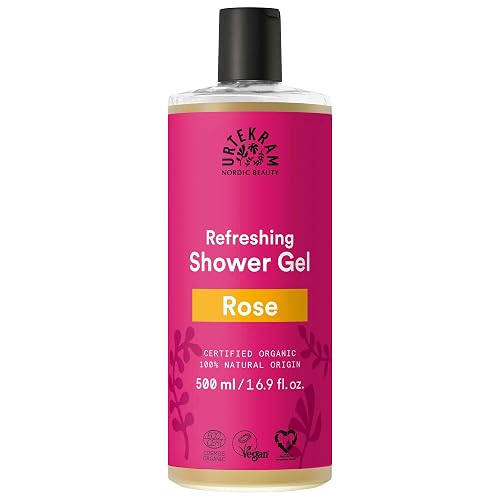 URTEKRAM Rose Shower Gel, 500 ML Beauty & Personal Care Urtekram