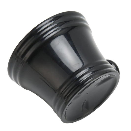 JTLB Black Plastic Large Capacity Shaving Soap Bowl with Handle, Comfortable Grip, Portable Shave Mug for Barber Home Travel, Excellent Material Beauty and Personal Care JTLB