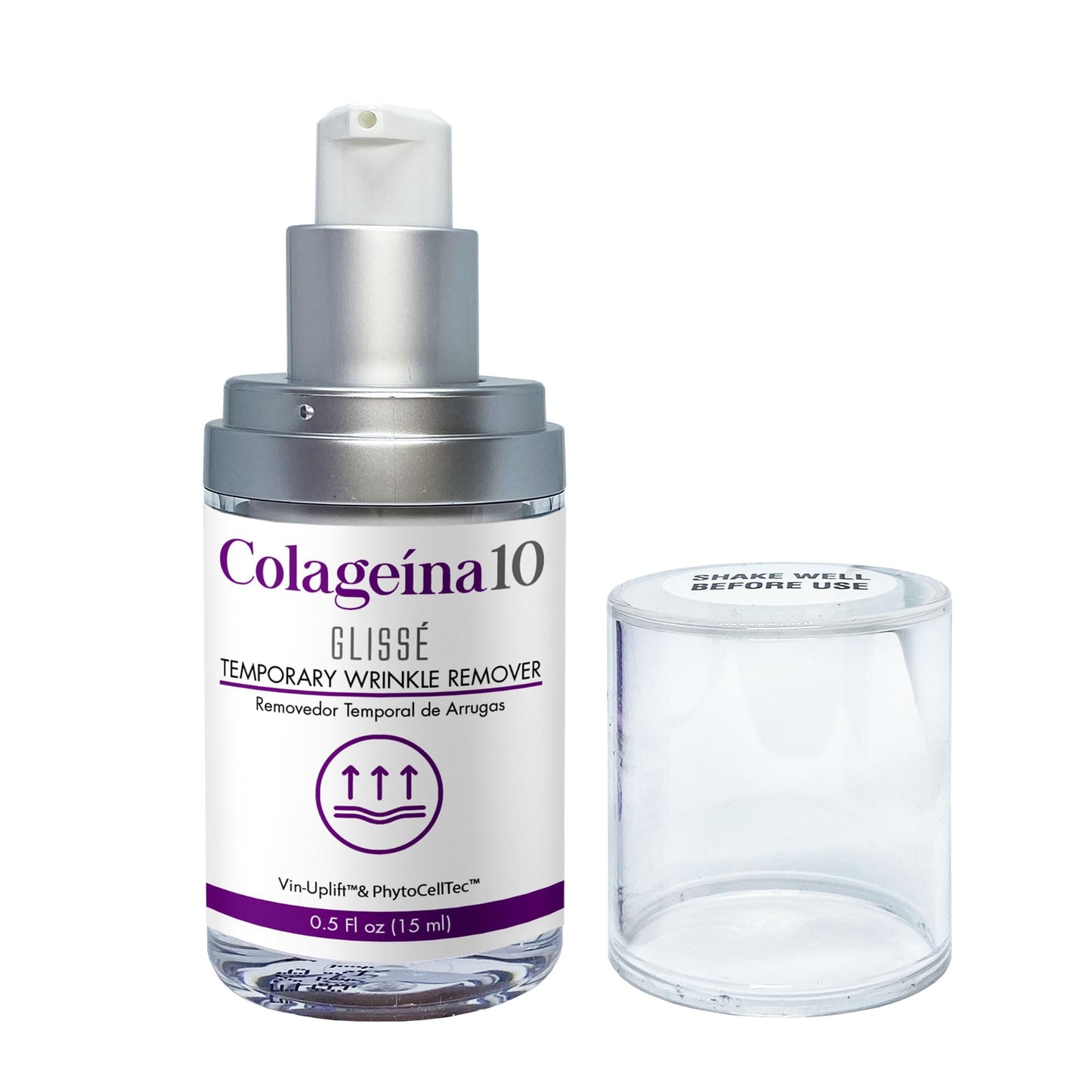 Colageina 10 Glissé Temporary Wrinkle Remover - Powered by Vin-Uplift & PhytoCellTec - Reduce Fine Lines and Wrinkles in 90 seconds for up to 8 Hours Beauty & Personal Care Colageina 10