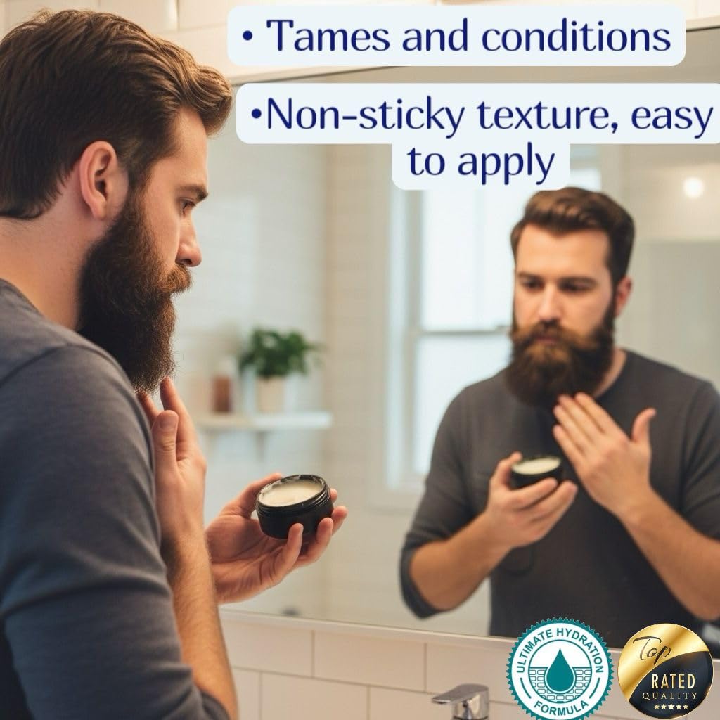 Beard Balm for Men, Cologne Beard Butter for men Beauty and Personal Care VITALSKINOIL