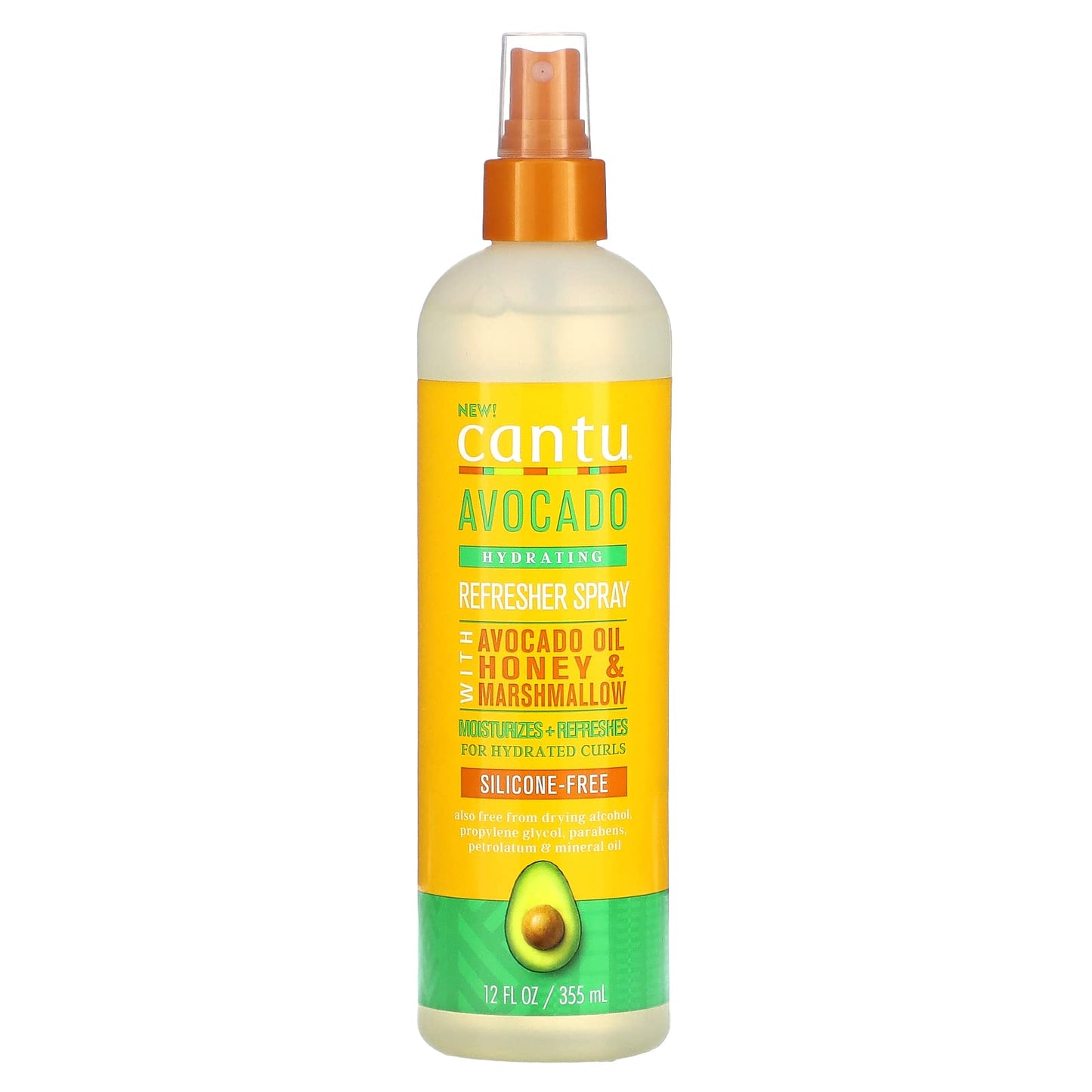 Cantu Avocado Hydrating Refresher Spray, 12 fl oz (355 ml) Beauty & Personal Care Cantu