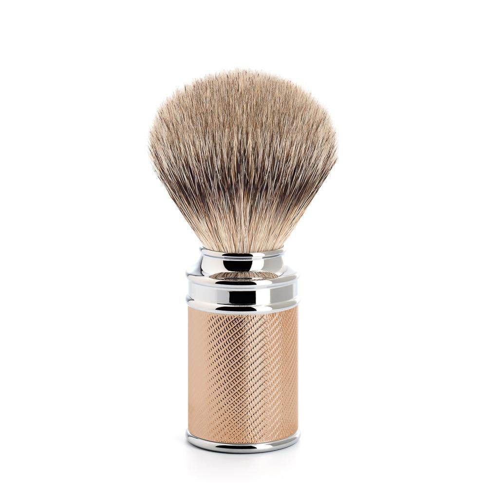 MÜHLE Rosegold Silvertip Badger Safety Razor (Closed Comb) Shaving Set - Perfect for Every Day Use, Barbershop Quality Close Smooth Shave Beauty and Personal Care MÜHLE
