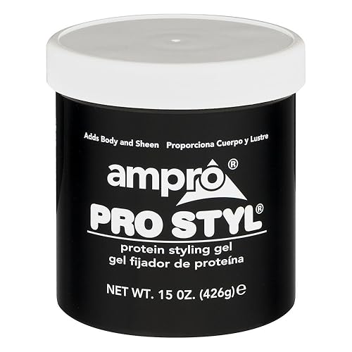Ampro 15 Ounce Pro Styl Protein Gel Clear Ultra Hold (443ml) Beauty & Personal Care AmPro