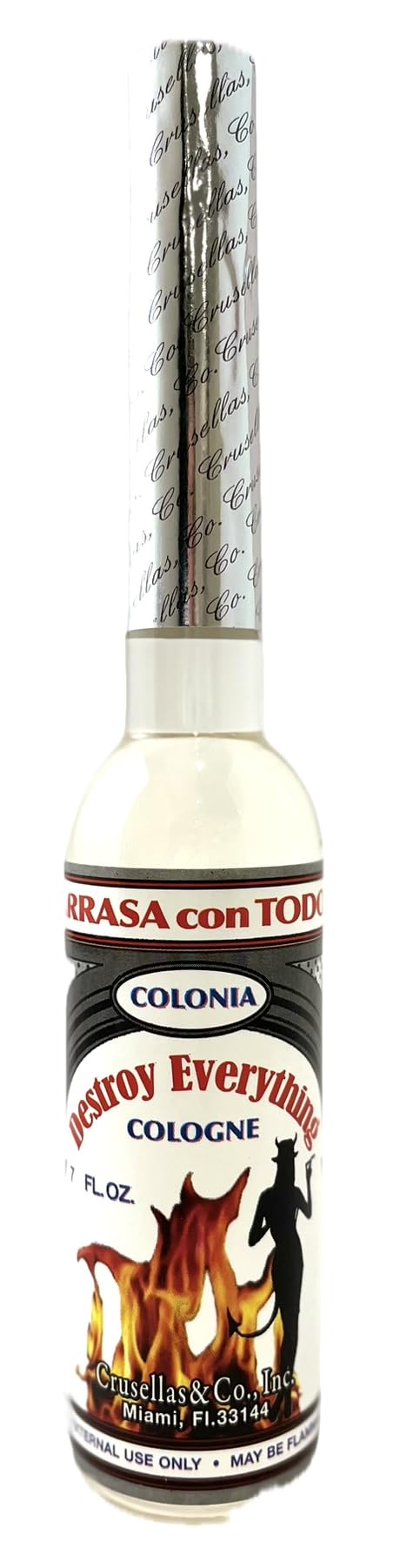 Crusellas Destroy Everything (Arrasa Con Todo) Cologne 7 Fl. Oz. Beauty & Personal Care Crusellas