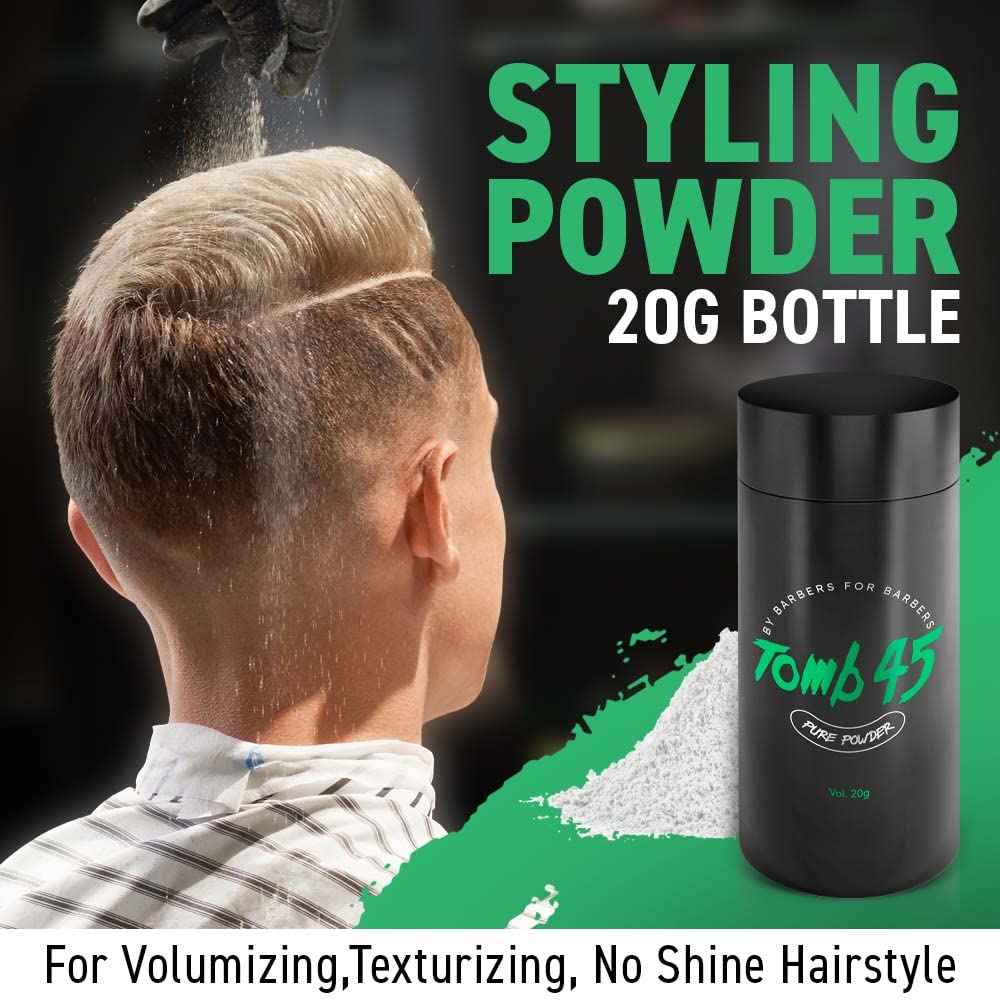 Tomb45 Pure Powder for Hair Styling, Texturizing & Volumizing Powder with Natural Matte Finish Beauty & Personal Care Tomb 45