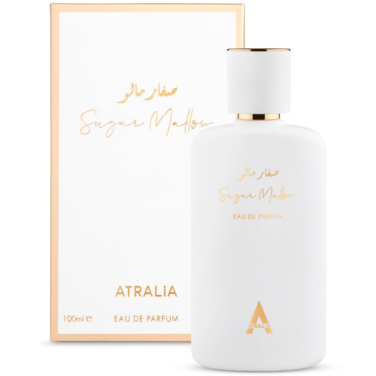 Atralia Sugar Mallow Eau de Parfum 100ml | Sweet Marshmallow, Strawberry & Vanilla Perfume for Women | Long Lasting Gourmand Fragrance with Candy Beauty & Personal Care Atralia