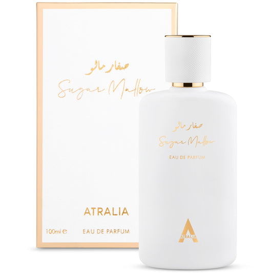 Atralia Sugar Mallow Eau de Parfum 100ml | Sweet Marshmallow, Strawberry & Vanilla Perfume for Women | Long Lasting Gourmand Fragrance with Candy Beauty & Personal Care Atralia