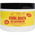 STAR CARE Curl Back Gel Activator 8oz Hydrating Curl Enhancer with Glycerin Softens Moisturizes for Healthy Defined Curls Reduces Breakage & Split Beauty & Personal Care STAR CARE