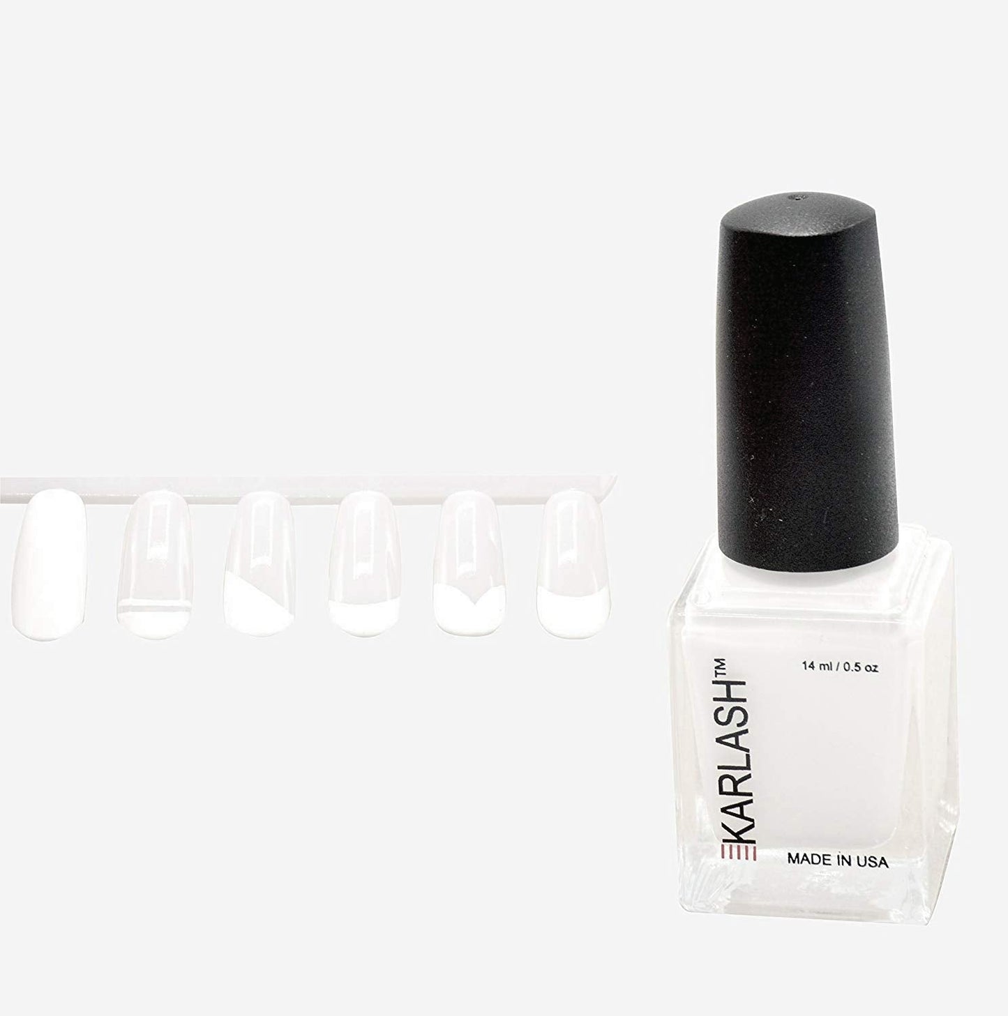Karlash Nail Polish for White French Tips Nail Art 0.5 ounce Beauty & Personal Care Karlash