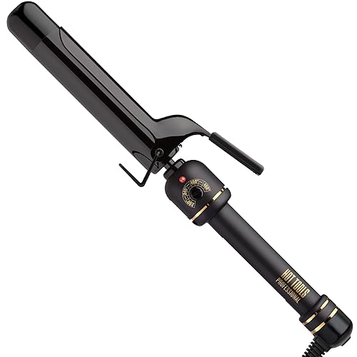 HOT TOOLS Pro Artist Black Gold Curling Iron, 1-1/4 inch Beauty & Personal Care HOT TOOLS