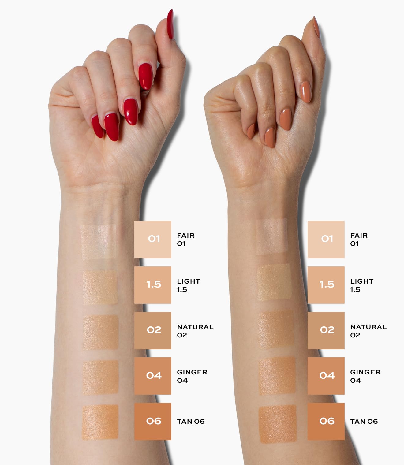MAKE Beauty Diffusion Dew Skin Tint. Sheer to Medium Coverage Radiant Finish. Blurring, Smoothing, and Brightening for Glowing Complexion. Enhanced Beauty & Personal Care MAKE