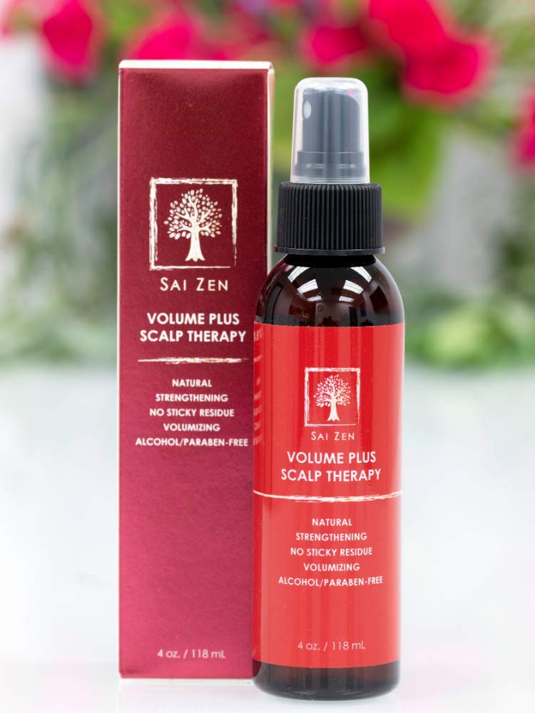 Sai Zen Volume Plus Scalp Therapy Spray | Post-Shower Hair Strengthening Formula | Made in USA |Alcohol and Paraben Free, 4 oz. Beauty & Personal Care Sai Zen