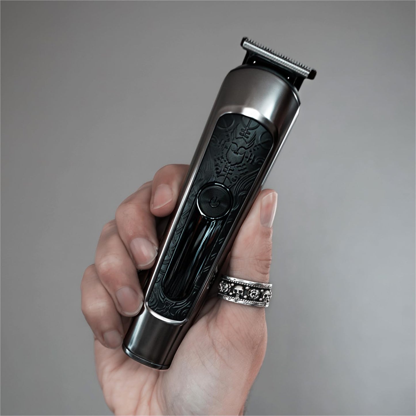 The Beard Struggle Varangian Beard Trimmer® 6-in-1 for Hair, Beard, Body & Beyond, Titanium Blade, 17 Length Adjustable Blade with Digital LED Beauty and Personal Care The Beard Struggle