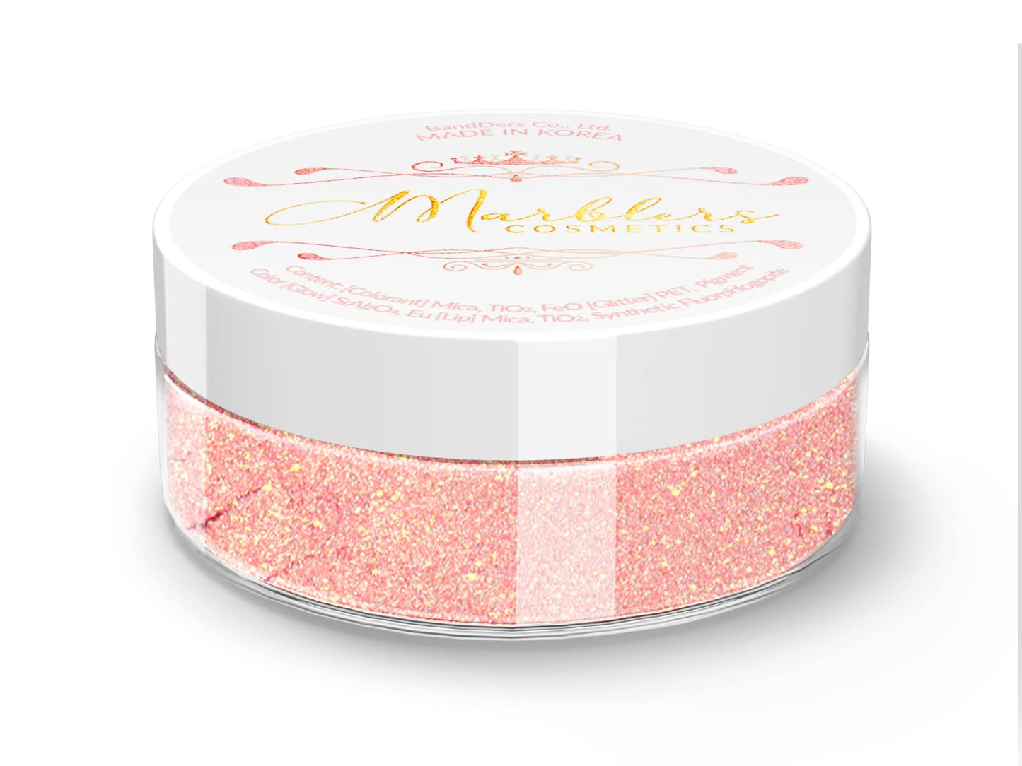 MARBLERS Chunky Natural Mica Powder [Blossom Pearl] 0.11oz (3g) | Highly Pigmented | Non-Toxic, Vegan, Cruelty-Free | Eyeshadow, Body Butter, Nail Beauty & Personal Care MARBLERS
