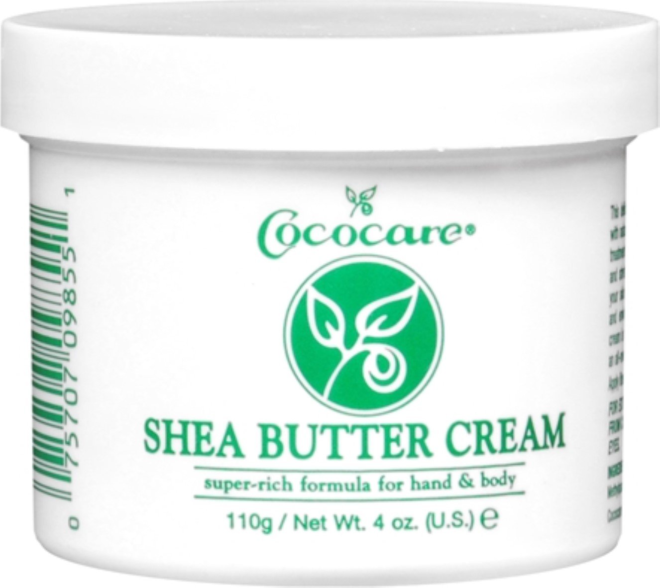 Cococare Shea Butter Cream 4 oz (Pack of 5) Beauty & Personal Care COCOCARE