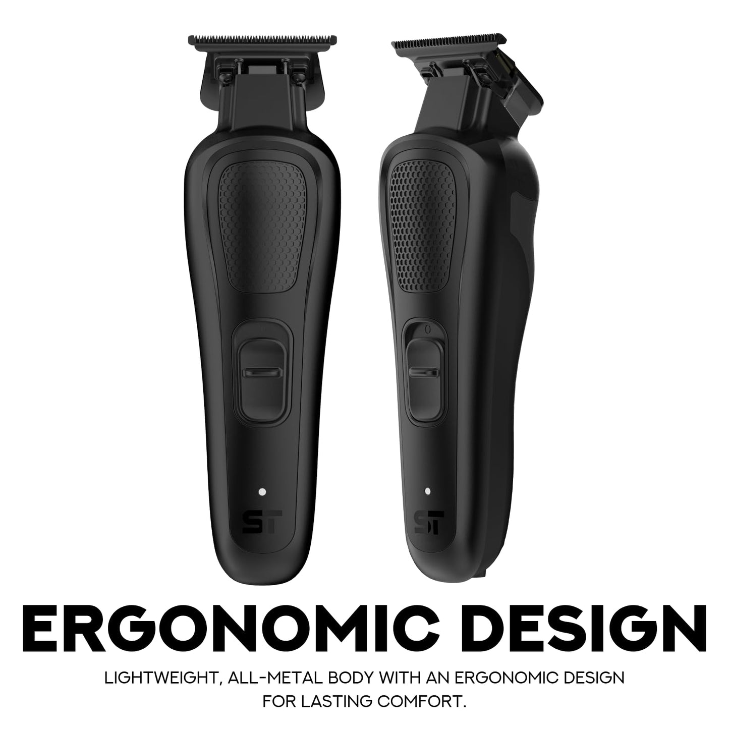 Supreme Trimmer Darkstar 82 Metal Body Barber Trimmer w. Magnetic Vector Motor - 180 Min Run Time, 9100 RPM Low Noise & Vibration - Professional Beard Beauty and Personal Care Supreme Trimmer
