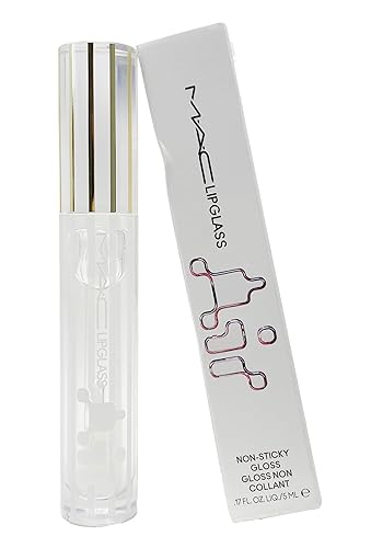 MAC Lipglass Air Non-sticky Gloss - 220 Zephyr (Clear) .17 Fl Oz / 5 ml Beauty & Personal Care MAC