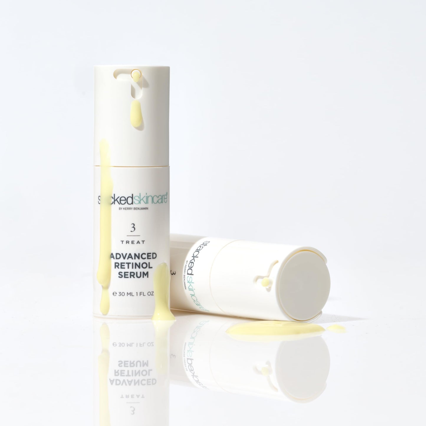 Retinol Face Serum - Advanced Lightweight Retinoid Serum for Smoother Skin Texture & Radiance, Fast-Absorbing Night Serum (1 fl oz) Beauty & Personal Care StackedSkincare