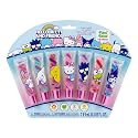 Townley Girl Hello Kitty and Friends 7 Piece Swirl Lip Gloss, Girls Kids Party Favors, Lip Set for Girls, Perfect for Birthday Gifts, Plant Based, Beauty & Personal Care Townley Girl