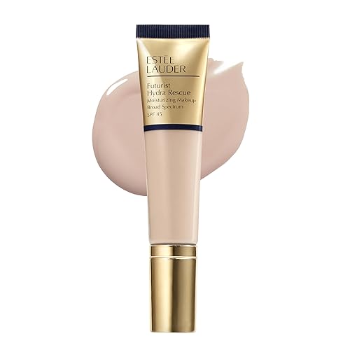 Estée Lauder Futurist Hydra Rescue Moisturizing Foundation Makeup SPF 45 for a 12-Hour Glow, 1.2 Fl Oz, 1C1 Cool Bone Beauty & Personal Care Estée Lauder