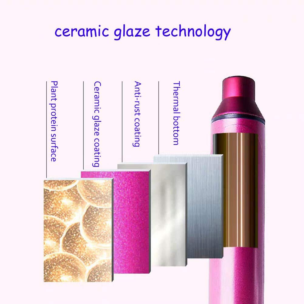 MBHAIR 9mm Thin Curling Wand Hair Curler, 3/8 Small Barrel Skinny Hair Curling Iron Wand Professional Super Tourmaline Ceramic Barrel Small Tongs Beauty & Personal Care MBHAIR