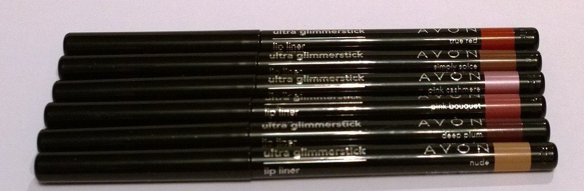 Avon Ultra Glimmersticks Lip Liner In Pink Cashmere Beauty & Personal Care AVON