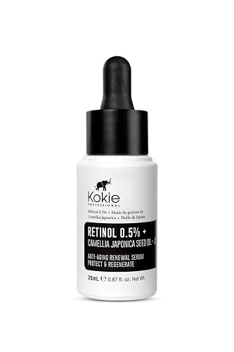 Kokie Retinol 0.5% + Camellia Japonica Seed Oil + Jojoba Oil Serum Beauty & Personal Care Kokie