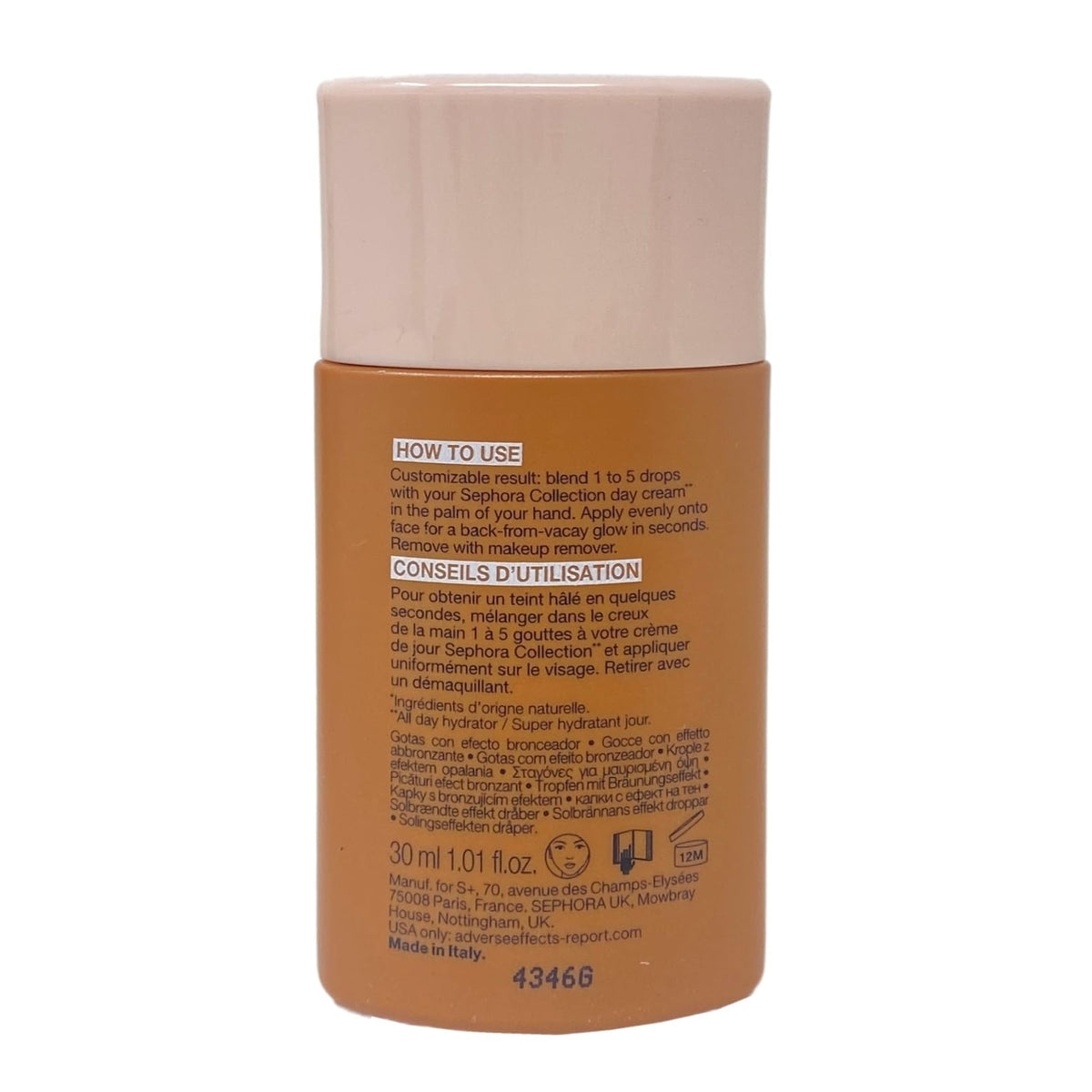 Sephora Collection Instant Bronzing Drops Universal Shade - 30 mL / 1 fl oz Beauty & Personal Care SEPHORA