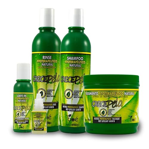 BOE Crece Pelo 5 Pack Combo Set w/ Tote Bag Beauty & Personal Care Crece Pelo