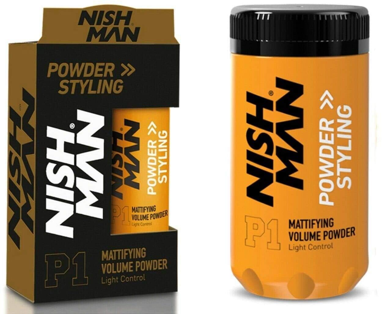 nishman Hair Styling Powder Series (20 gr., Pack of 2 P1 Hair Styling) Beauty & Personal Care nishman