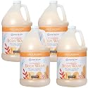 Ginger Lily Farms Botanicals Nourishing Body Wash, 100% Vegan & Cruelty-Free, Coconut Mango Scent, 1 Gallon Refill 128 Ounce (Pack of 4) Beauty & Personal Care Ginger Lily Farms