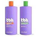TBH Kids & Teen Shampoo and Conditioner Set - Sulfate & Paraben Free, Lightweight & Hydrating Hair Care for All Hair Types - 2-Pack, 32 oz Each Beauty & Personal Care TBH