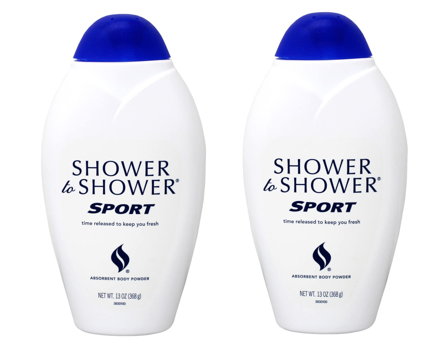 Shower To Shower Powder, 13 oz, Sport, 2-Pack Beauty & Personal Care Shower To Shower