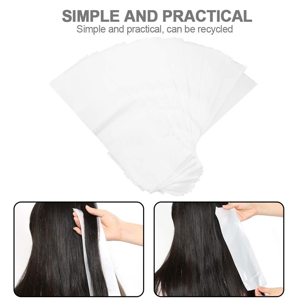 Rotekt 100pcs/pack Professional Salon Hair Dye Paper, Recycleable Dyeing Color Highlight Paper Hair Wraps Hair Tint Paper for Barber Hair Stylists Beauty & Personal Care Rotekt