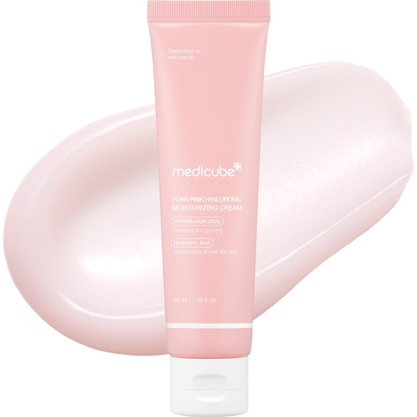 medicube Salmon DNA PDRN Pink Hyaluronic Moisturizing Cream Beauty and Personal Care medicube