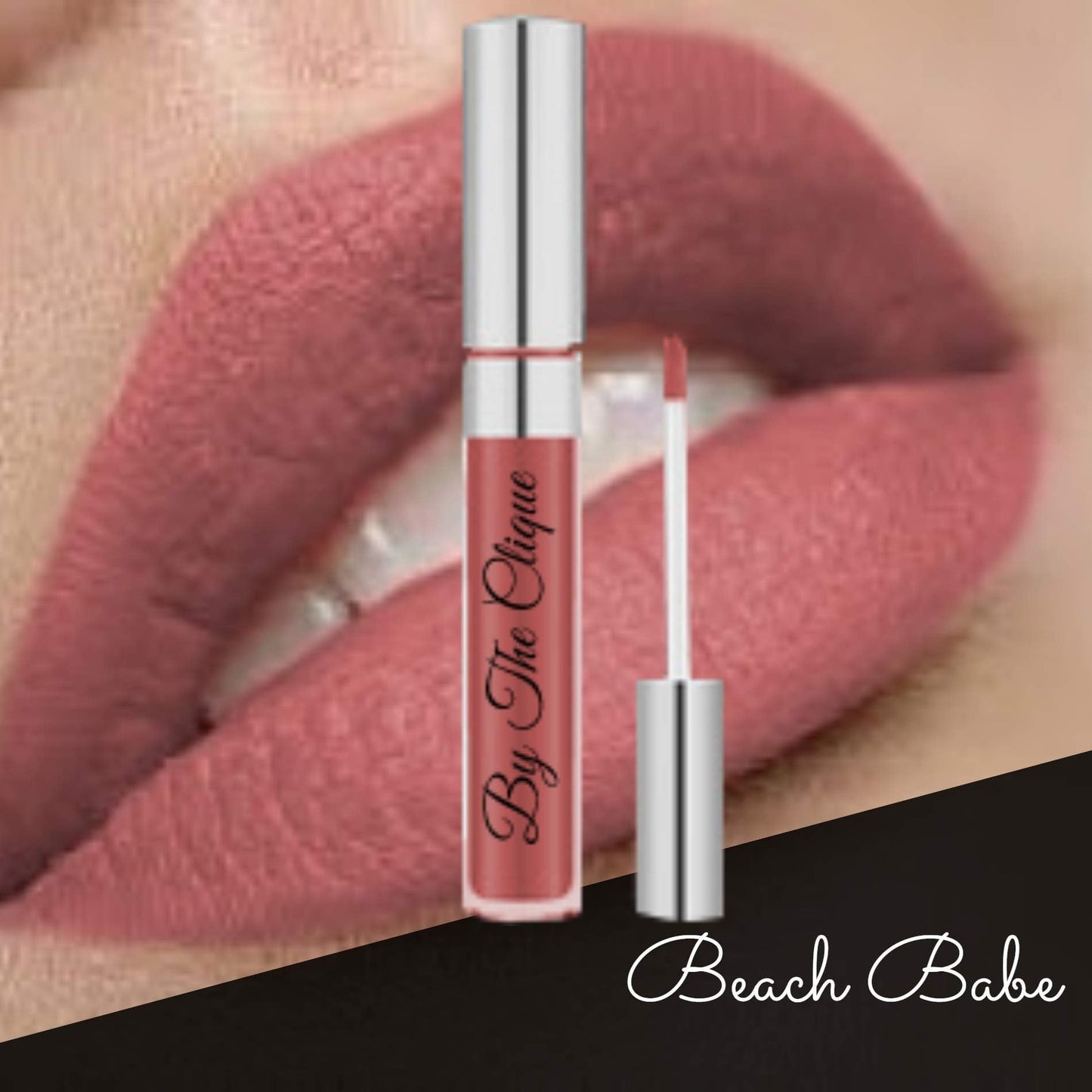 By The Clique Premium Long Lasting Matte Liquid Lipstick |Beach Babe Nude Cliquestick Lipstick Beauty & Personal Care By The Clique