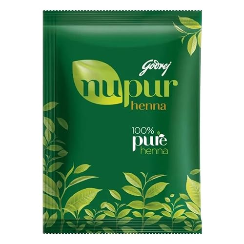 Godrej Nupur Henna Mehndi | 500 gram(17.64 Ounce) | Pack of 1 Beauty & Personal Care Godrej Locking Solutions and Systems