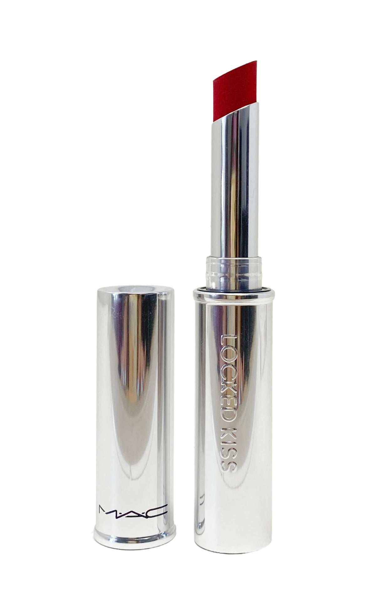 MAC Locked Kiss 24 Hour Lipstick - 88 Ruby True (.06 OZ) Beauty & Personal Care MAC