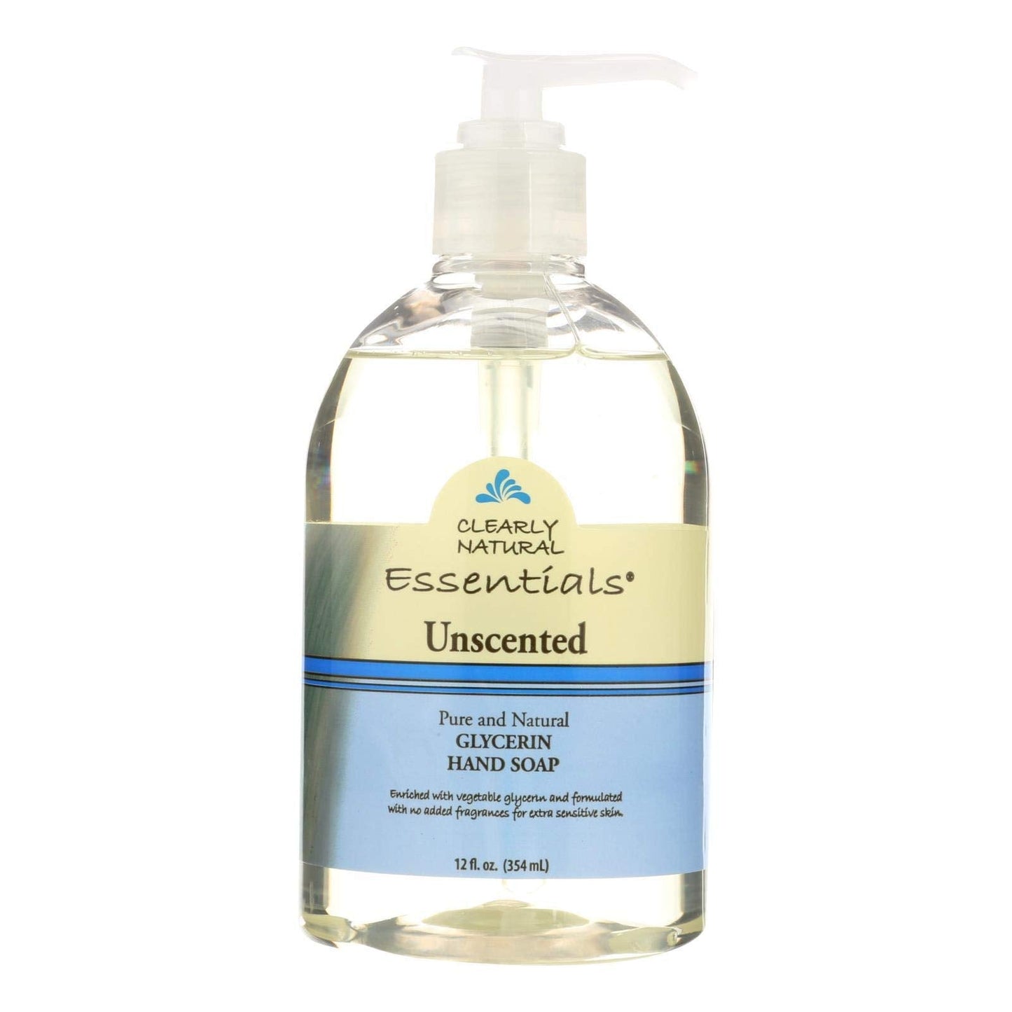 Clearly Natural Pure and Natural Glycerine Hand Soap Unscented - 12 fl oz Beauty & Personal Care Clearly Natural