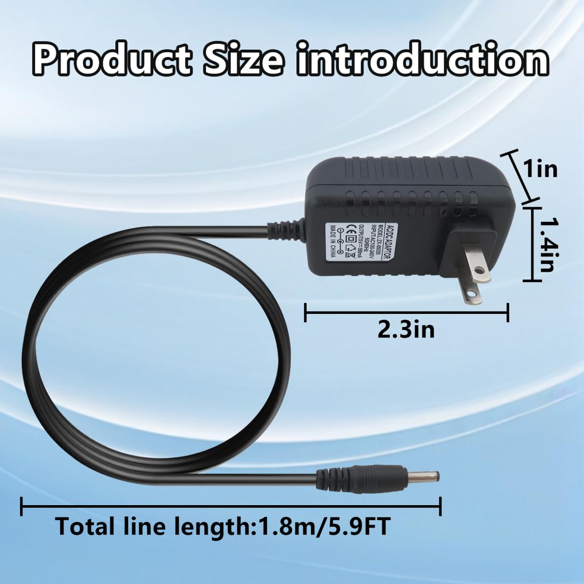 WELURE Charger Replacement for Remington Clippers AC Adapter Power Cord All-in-One Trimmer UA050035E, HK28U-3.6-100, UD-0401 for MB4020, MB975 Beauty and Personal Care WELURE