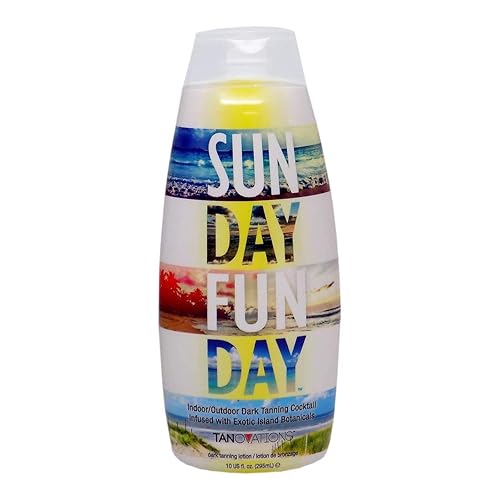 Tanovations SUN DAY FUN DAY Indoor/Outdoor Tanning Cocktail - 10 oz. Beauty & Personal Care Tanovations Ed Hardy