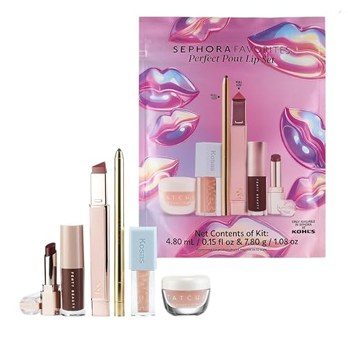 SEPHORA Favorites Perfect Pout 6-Piece Lip Set Beauty & Personal Care SEPHORA