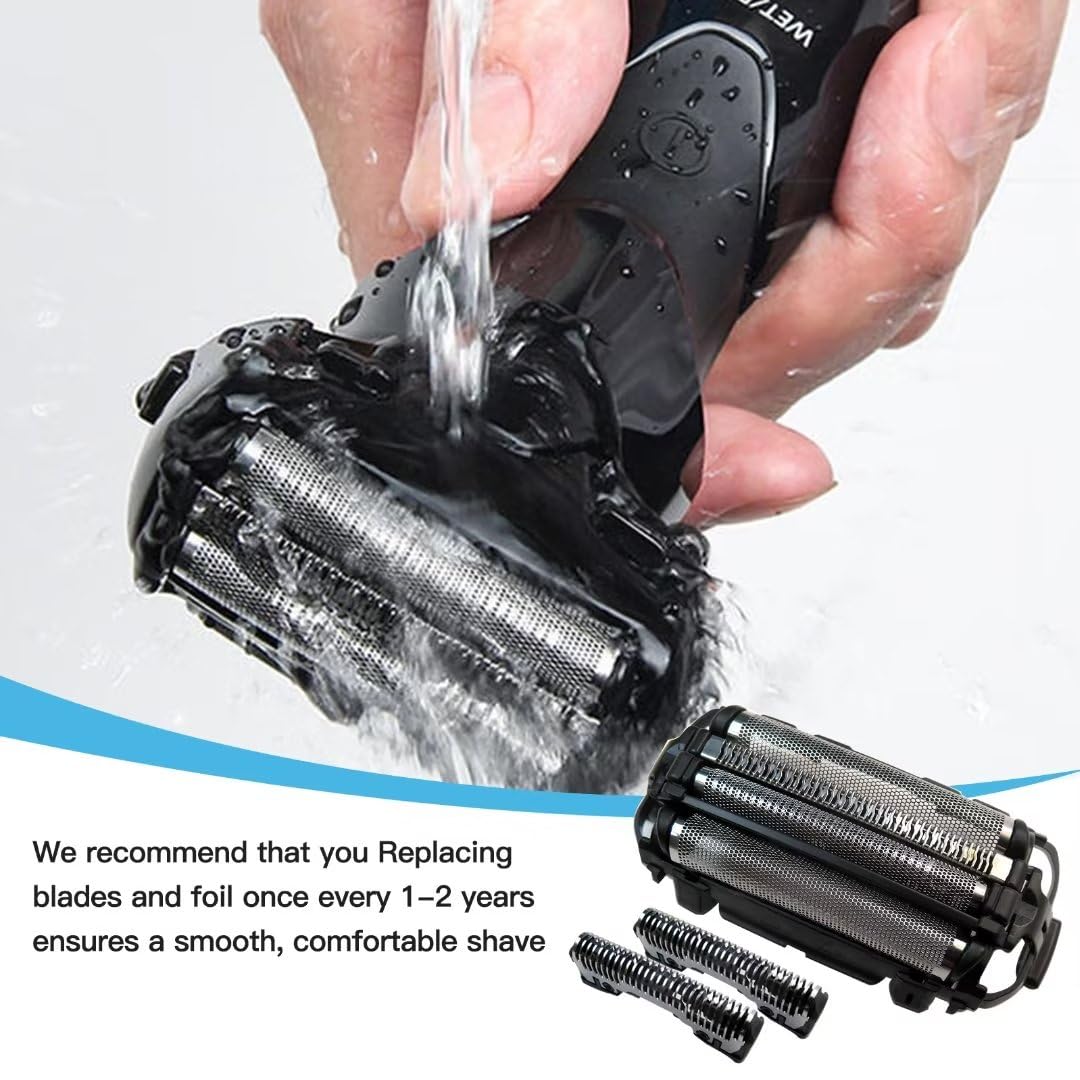 ES-LA63AA, ES-LA63-S WES9025PC Replacement Shaver Outer Foil And Blade Set a-rc4 4-Blade Shaver Replacement for Panasonic Beauty and Personal Care GruDawu