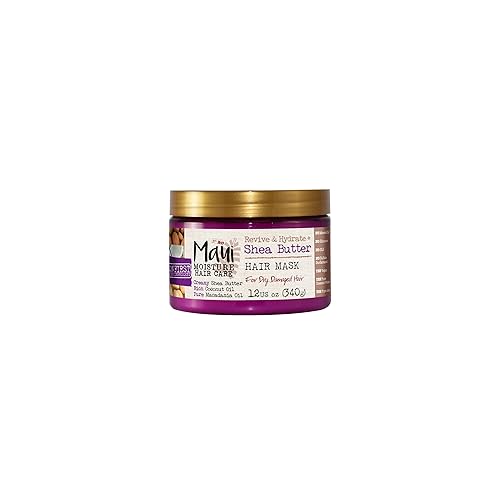 Maui Moisture Shea Butter Hair Mask for Dry Damaged Hair, 340g Beauty & Personal Care Maui Moisture