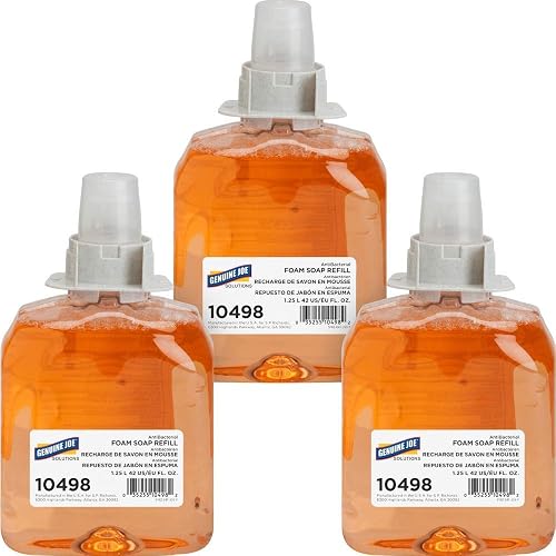 Boardwalk 8300 Foam Antibacterial Handwash, Fruity, 1250mL Refill, 4/Carton Beauty & Personal Care Boardwalk