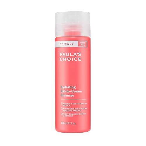 Paula's Choice-DEFENSE Hydrating Gel-to-Cream Facial Cleanser with Green Tea, Licorice, Aloe & Soy, Anti-Pollution and Free Radical Damage Protection Beauty & Personal Care Paula's Choice