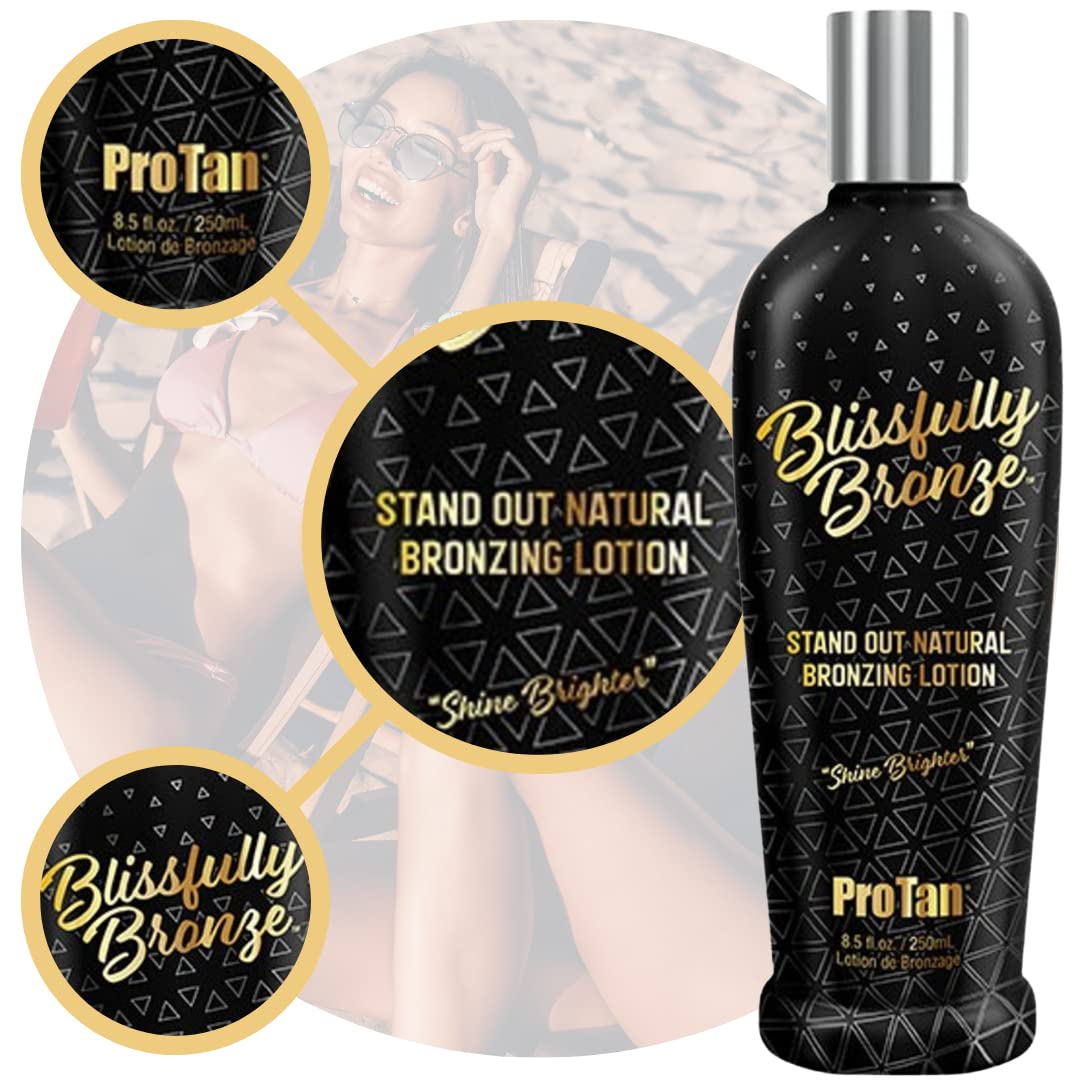 Blissfully Bronze Bronzing Tanning Bed Lotion 8.5 fl oz Beauty & Personal Care Pro Tan