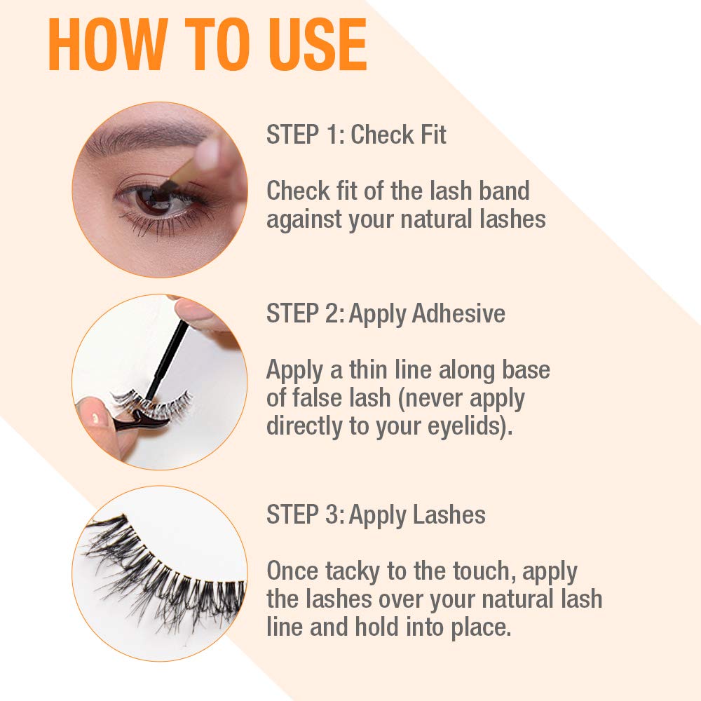 Duo Brush-On Striplash Adhesive Dark Tone 0.18 Ounce (5.3ml) (6 Pack) Beauty & Personal Care DUO