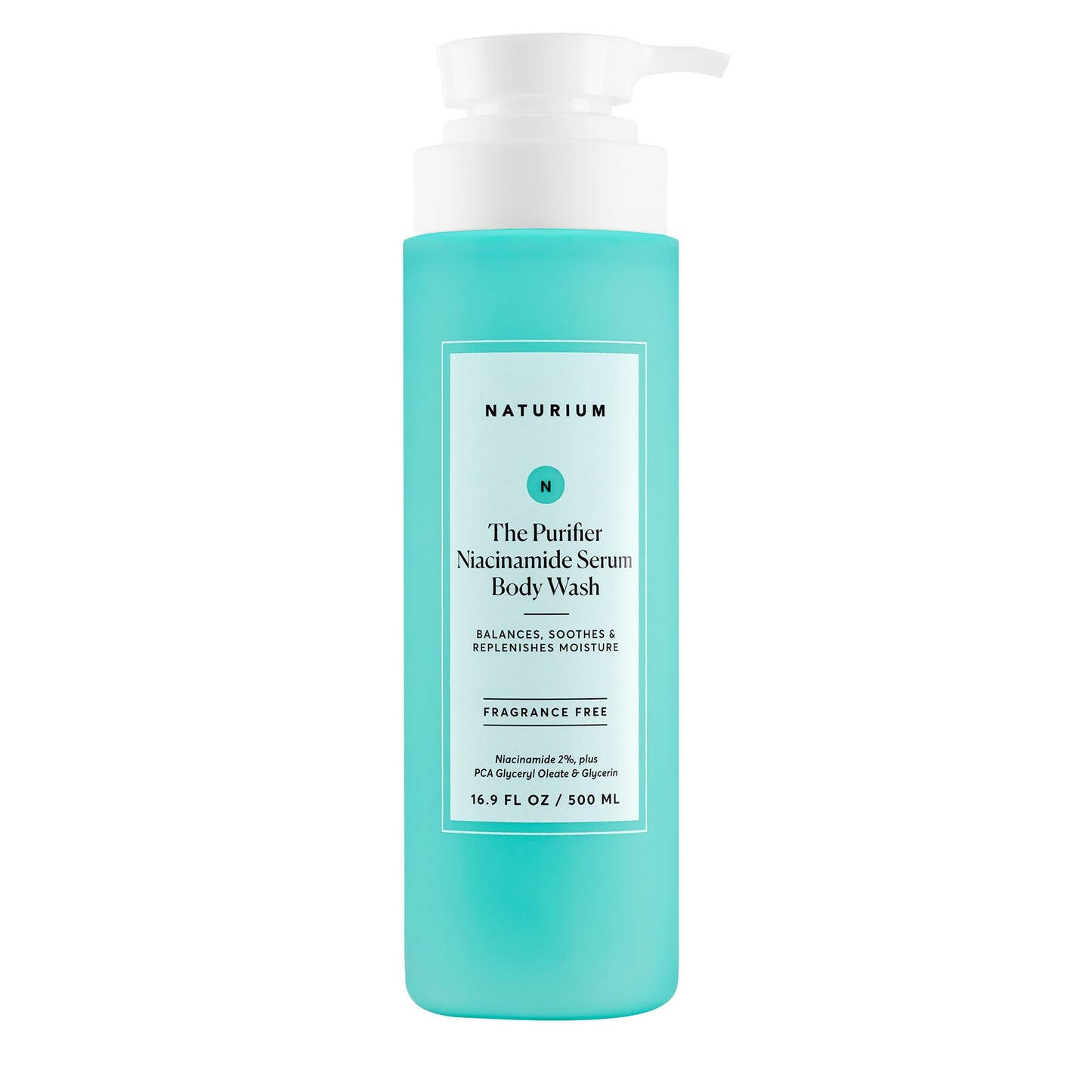 Naturium The Purifier Niacinamide Serum Body Wash, Cleansing & Hydrating Gel-Serum, Dermatologist Tested, Paraben & Cruelty Free, 16.9 oz Beauty & Personal Care Naturium