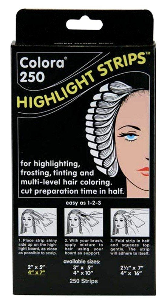 Colora 250 Highlight Strips 4Inch X 7Inch (Pack of 6) Beauty & Personal Care Colora